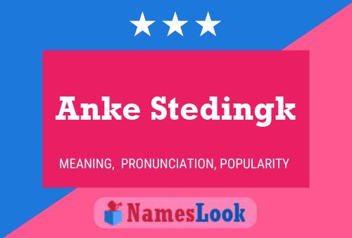 Poster del nome Anke Stedingk