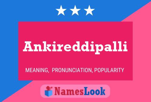 Poster del nome Ankireddipalli