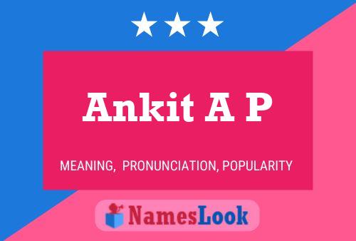 Poster del nome Ankit A P