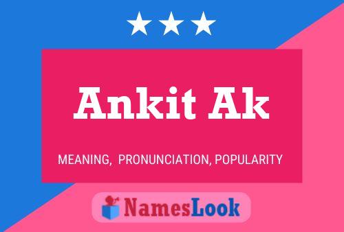 Poster del nome Ankit Ak