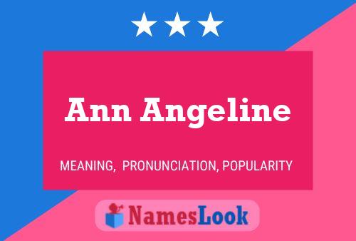 Poster del nome Ann Angeline