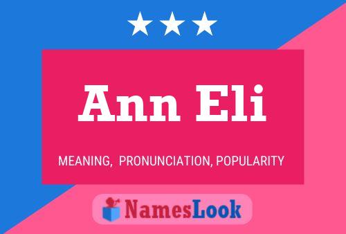 Poster del nome Ann Eli