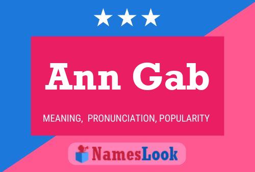 Poster del nome Ann Gab