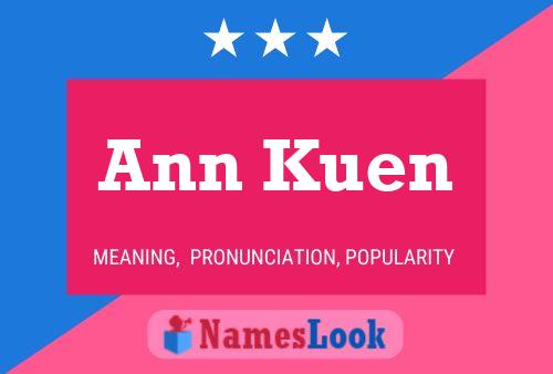 Poster del nome Ann Kuen