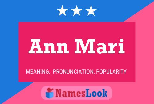 Poster del nome Ann Mari