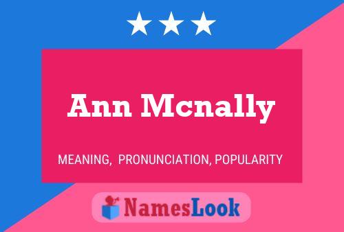 Poster del nome Ann Mcnally