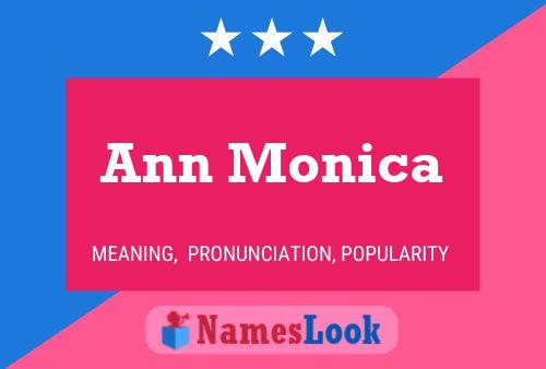 Poster del nome Ann Monica