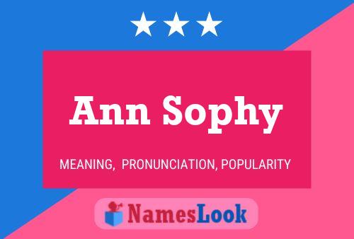 Poster del nome Ann Sophy