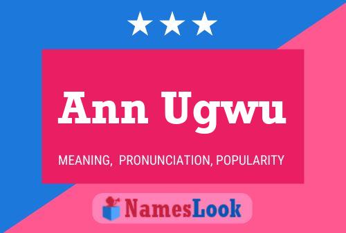 Poster del nome Ann Ugwu