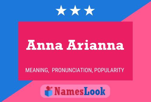 Poster del nome Anna Arianna