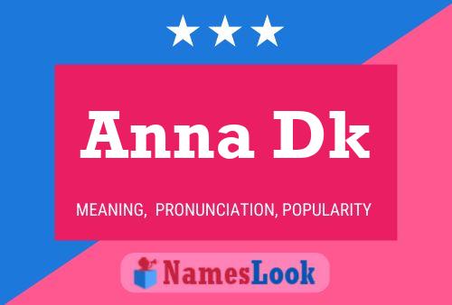 Poster del nome Anna Dk