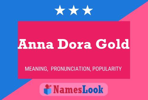 Poster del nome Anna Dora Gold