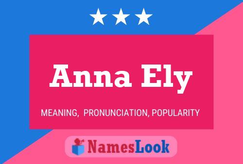 Poster del nome Anna Ely