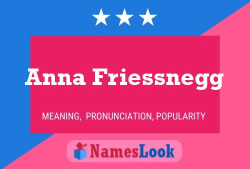 Poster del nome Anna Friessnegg