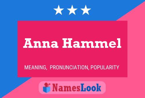 Poster del nome Anna Hammel