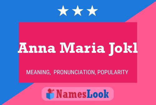 Poster del nome Anna Maria Jokl