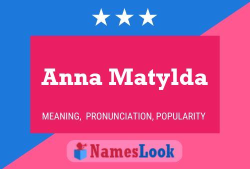 Poster del nome Anna Matylda