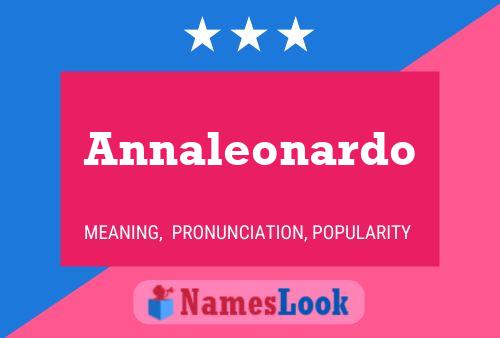 Poster del nome Annaleonardo