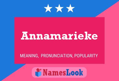 Poster del nome Annamarieke