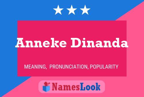 Poster del nome Anneke Dinanda