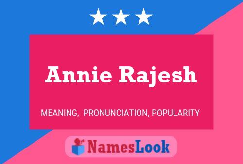 Poster del nome Annie Rajesh