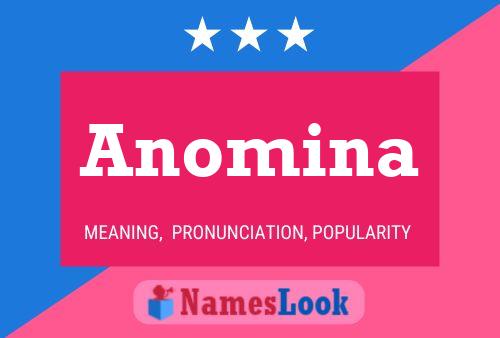 Poster del nome Anomina