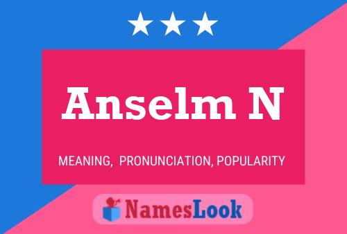 Poster del nome Anselm N