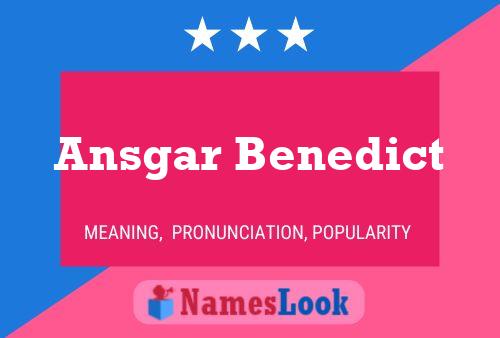 Poster del nome Ansgar Benedict