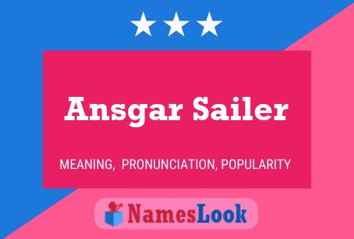 Poster del nome Ansgar Sailer