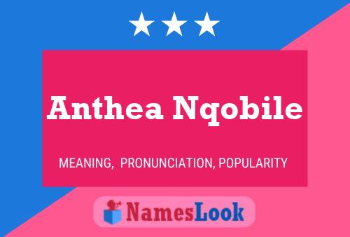 Poster del nome Anthea Nqobile