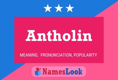 Poster del nome Antholin