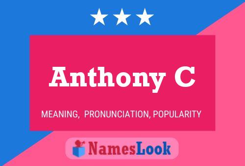 Poster del nome Anthony C