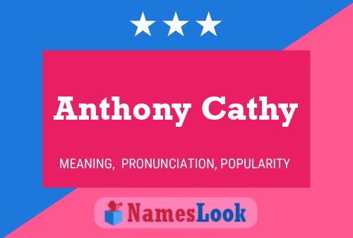 Poster del nome Anthony Cathy