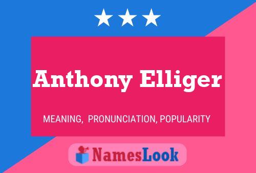 Poster del nome Anthony Elliger