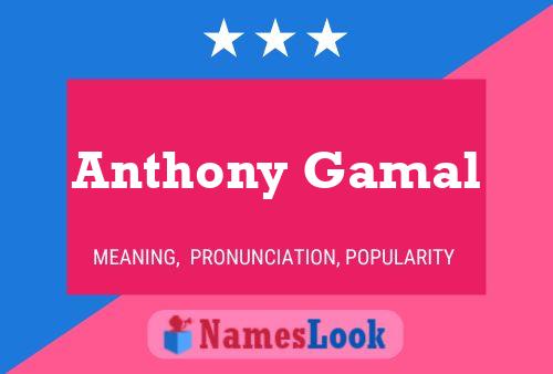 Poster del nome Anthony Gamal