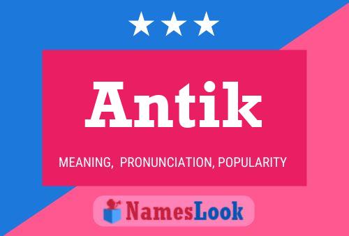 Poster del nome Antik