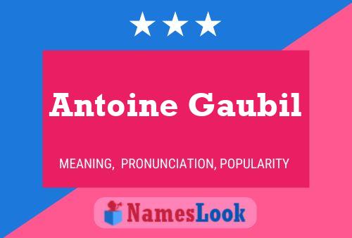 Poster del nome Antoine Gaubil