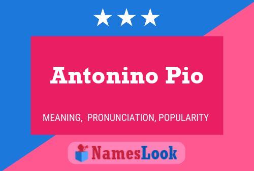 Poster del nome Antonino Pio