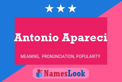 Poster del nome Antonio Apareci