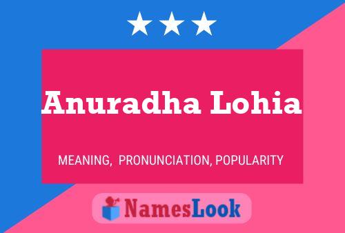 Poster del nome Anuradha Lohia