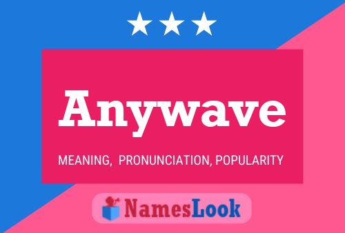 Poster del nome Anywave