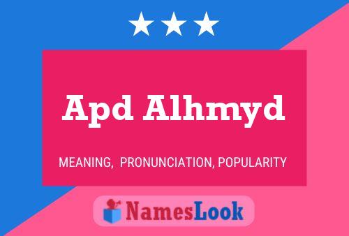 Poster del nome Apd Alhmyd