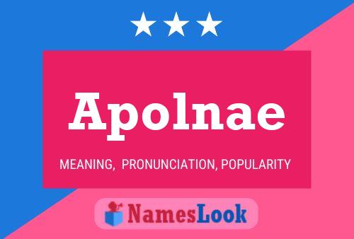 Poster del nome Apolnae