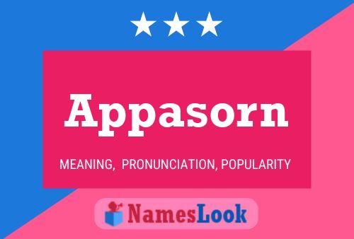 Poster del nome Appasorn