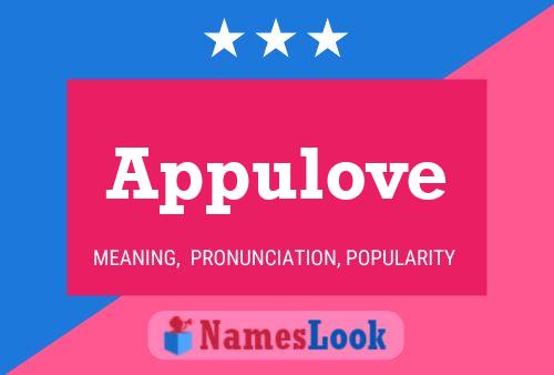 Poster del nome Appulove