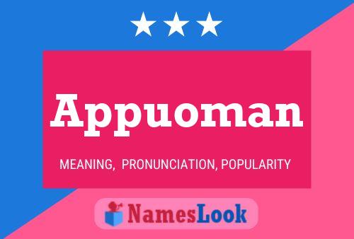 Poster del nome Appuoman