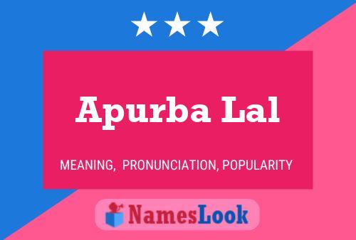 Poster del nome Apurba Lal