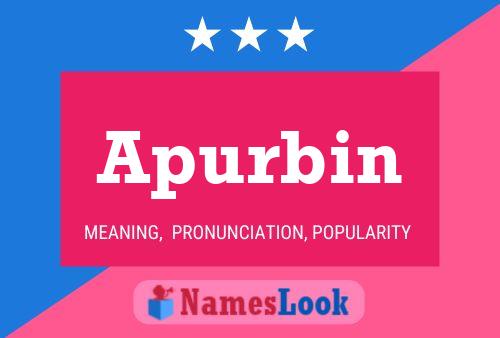 Poster del nome Apurbin