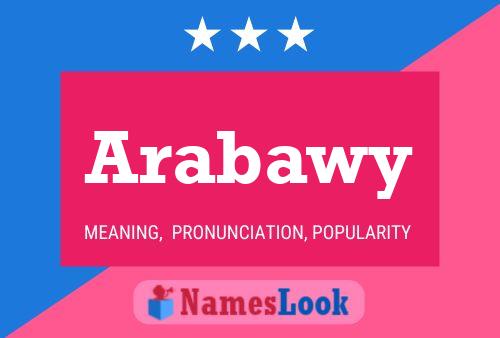 Poster del nome Arabawy