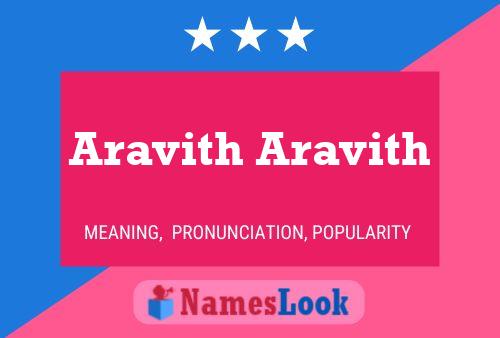 Poster del nome Aravith Aravith